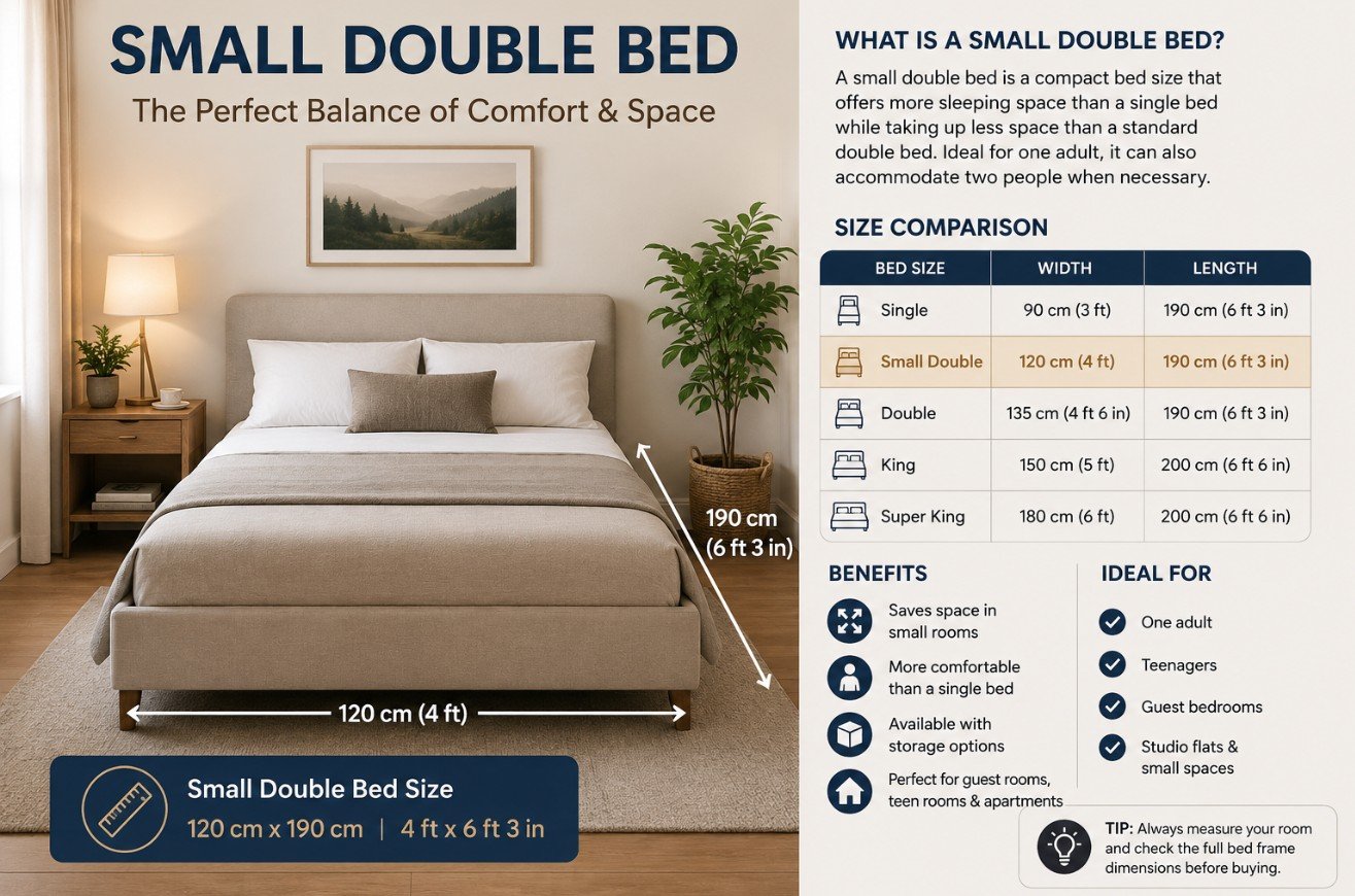 Small Double Bed